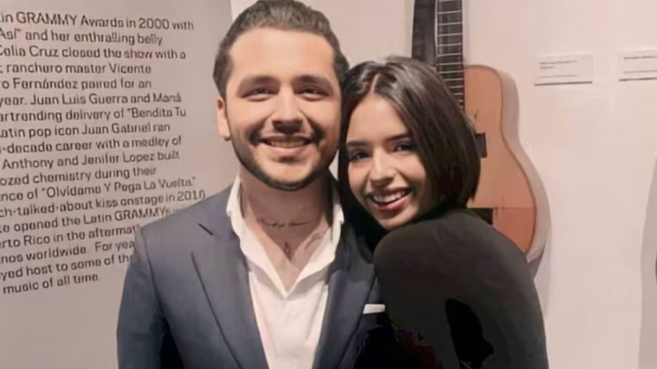 Christian Nodal y Ángela Aguilar