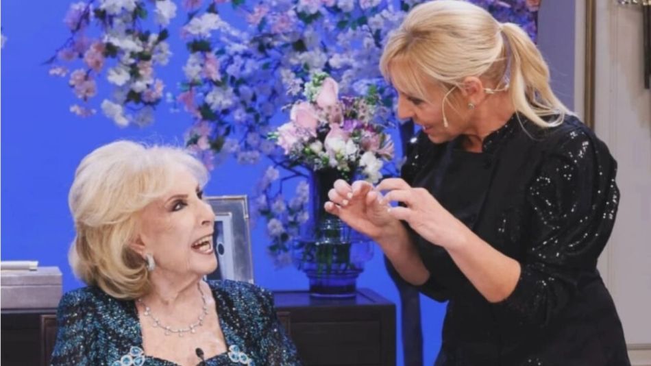 Mirtha Legrand y Jimena Monteverde