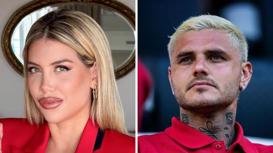 Wanda Nara y Mauro Icardi 