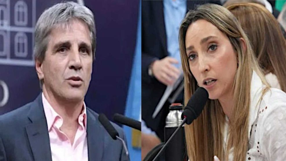 Luis Caputo y Julia Strada 20260213