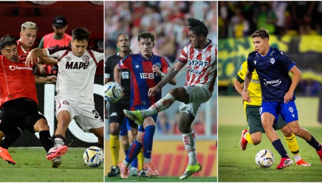 Independiente, San Lorenzo y Vélez