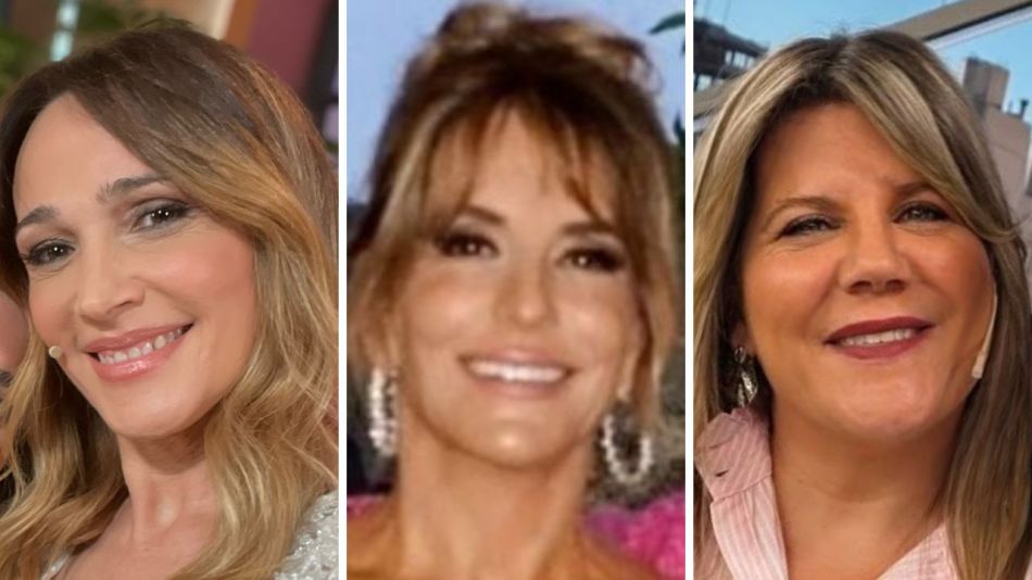 Vero Lozano, Patricia Della Giovampaola y Dominique Metzger