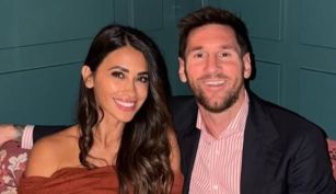 Lionel Messi y Antonela Roccuzzo