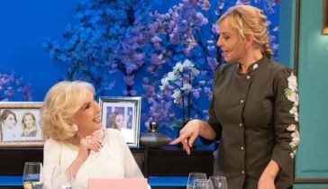 Jimena Monteverde y Mirtha Legrand