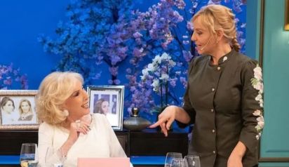 Jimena Monteverde y Mirtha Legrand