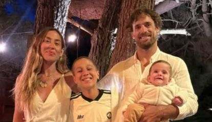 Jimena Barón, sus hijos y Matías Palleiro