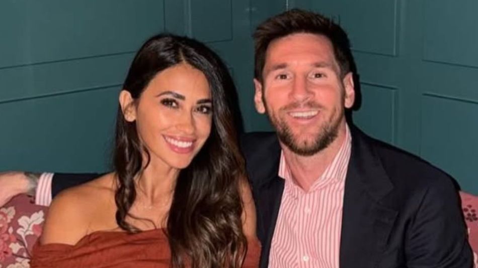 Lionel Messi y Antonela Roccuzzo
