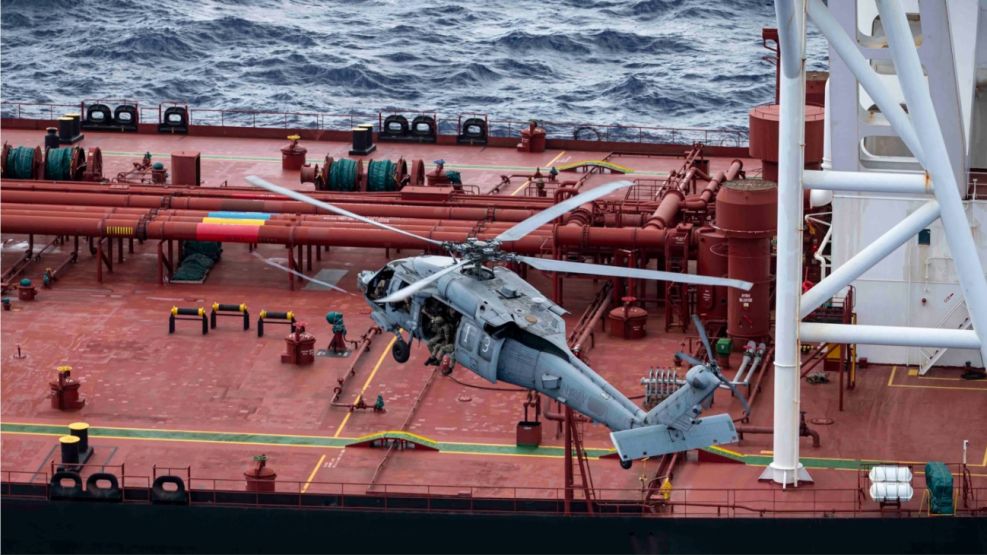 Estados Unidos incautó un nuevo buque petrolero en el Índico 20260215