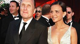 Robert Duvall y la argentina Luciana Pedraza