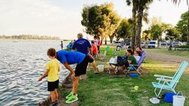 Una de las instituciones emblemáticas de la ciudad es el Club de Pescadores de Junín, entidad que apuesta fuerte a la formación de nuevas generaciones.