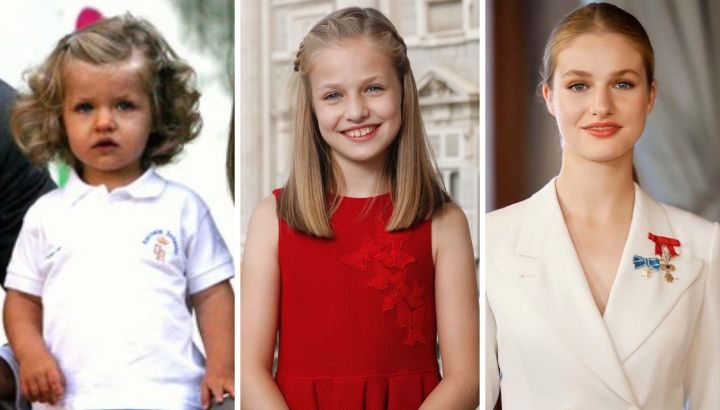 Cronología de la princesa Leonor: la Casa Real desarchivó fotos inéditas desde su bautismo hasta su paso por las FFAA