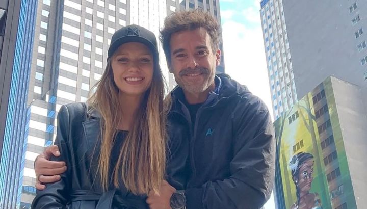 Rocío Pardo y Nicolás Cabré festejaron su aniversario pintando un cuadro y el resultado sorprendió