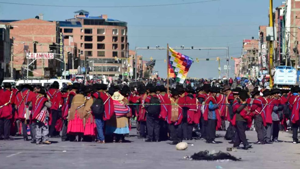 Movilización en el Alto Bolivia 16022026