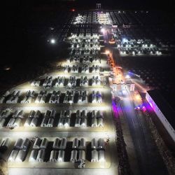Refugios de tiendas para personas que llegan del campo de Hol en el este de Siria, en el campo de Akbaran cerca de Akhtarin, en el norte de la provincia de Alepo. Foto de OMAR HAJ KADOUR / AFP | Foto:AFP