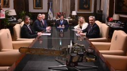 Javier Milei recibió a Ron Hochstein y a José Morea 17022026