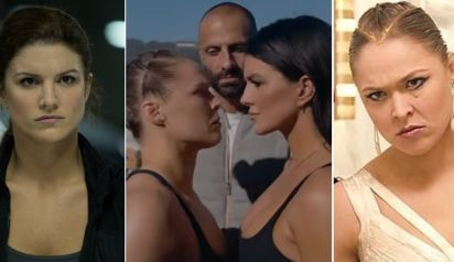 Gina Carano y Ronda Rousey