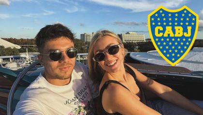 Morena Beltrán y Lucas Blondel