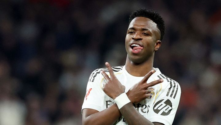 Vinicius jugando para Real Madrid