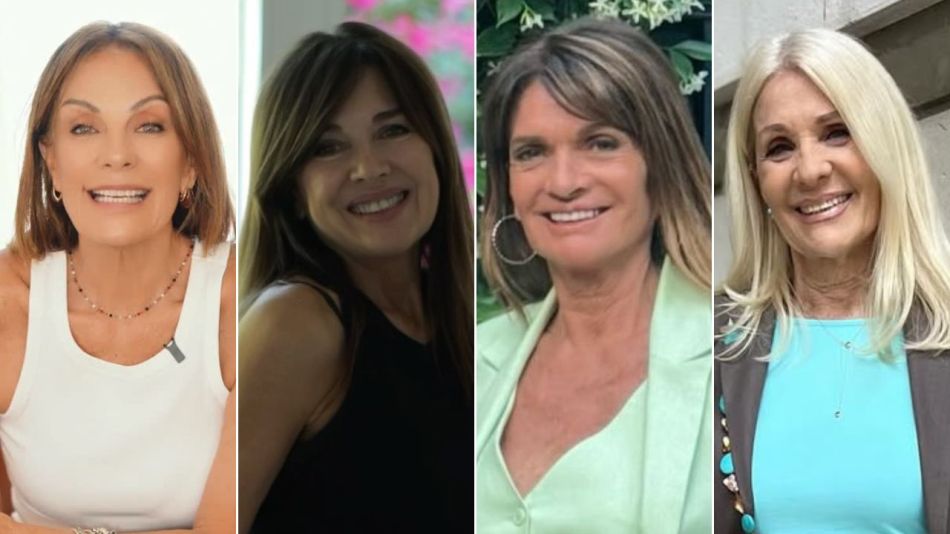 Nequi Galotti, Andrea Frigerio, Teresa Calandra y Evelyn Scheidi