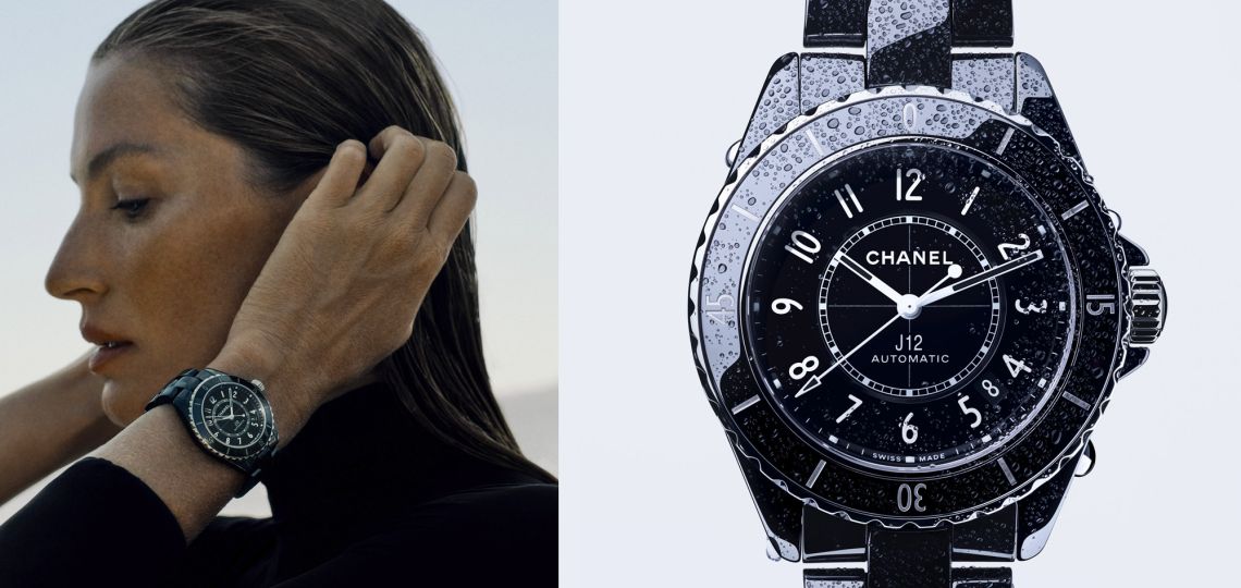 Gisele Bündchen y el reloj Chanel J12: "Aprendí a bajar la velocidad y vivir con intención"