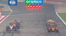 Largada test de F1 2026