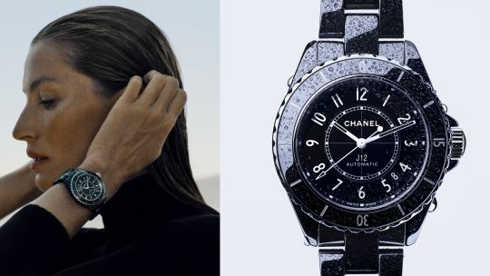 Gisele Bündchen y el reloj Chanel J12: "Aprendí a bajar la velocidad y vivir con intención"