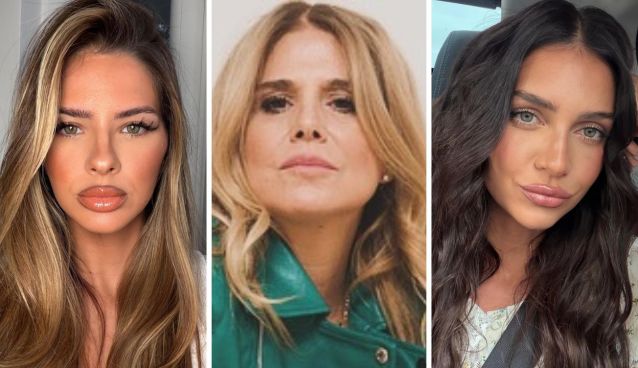 China Suárez, Flavia Palmiero, Zaira Nara