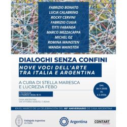Lucía Calabrino representa a Argentina en Roma: Rome Art Week, Feria Nuvola y Casa Argentina (muestra vigente hasta 4 de Marzo 2026) | Foto:CONTENTNOTICIAS