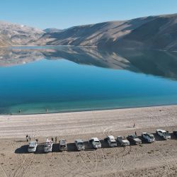 Exigente travesía off road a las lagunas La Fea, La Negra y Cari-Launa, entre el sur mendocino y el norte neuquino.