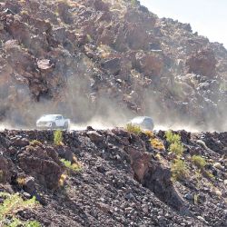 Exigente travesía off road a las lagunas La Fea, La Negra y Cari-Launa, entre el sur mendocino y el norte neuquino.