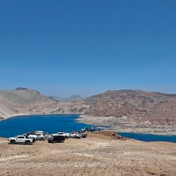 Exigente travesía off road a las lagunas La Fea, La Negra y Cari-Launa, entre el sur mendocino y el norte neuquino.