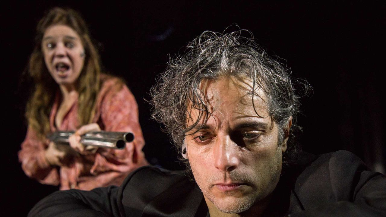 Joaquín Furriel en Ricardo III. | Foto:Carlos Furman-CTBA