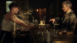 Barry Keoghan y Cillian Murphy en Peaky Blinders The Immortal Man