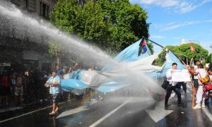 Marcha fuera del Congreso, reforma laboral 20260219