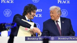 Javier Milei y Donald Trump