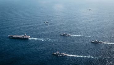 Gerald R. Ford Carrier Strike Group and U.S. Air Force B-52 Joint Operations