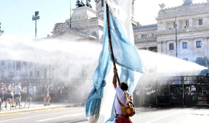 Marcha fuera del Congreso, reforma laboral 20260219