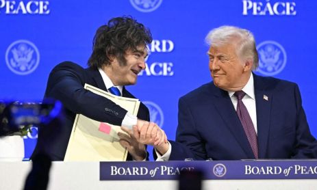 Javier Milei y Donald Trump