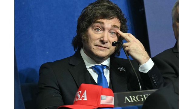 Javier Milei en Washington, DC 19022026