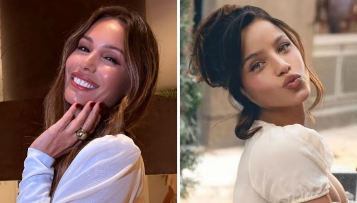 Pampita y Emilia Mernes lucieron el mismo maxi abrigo y marcaron la tendencia de la temporada