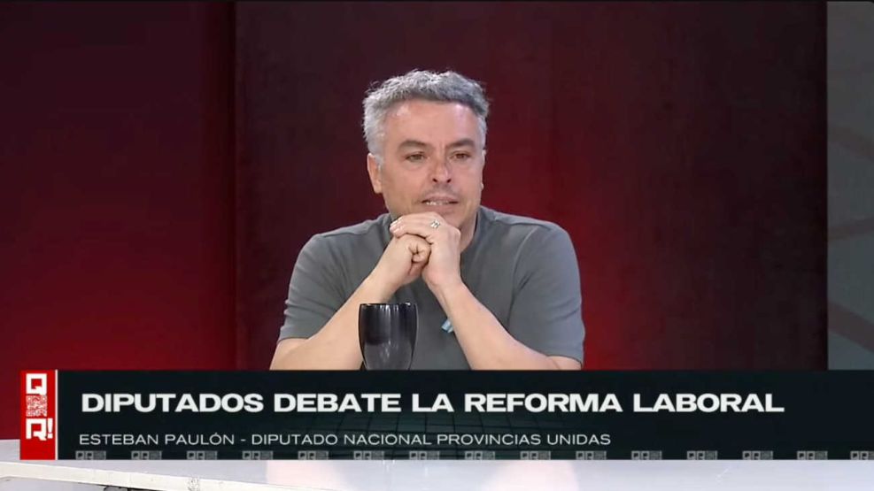 Esteban Paulón, Diputado Nacional por Provincias Unidas, en el programa QR de Canal E 20260218