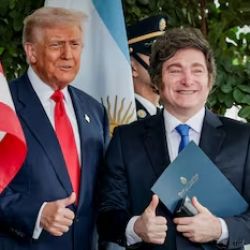 Milei Trump | Foto:CEDOC