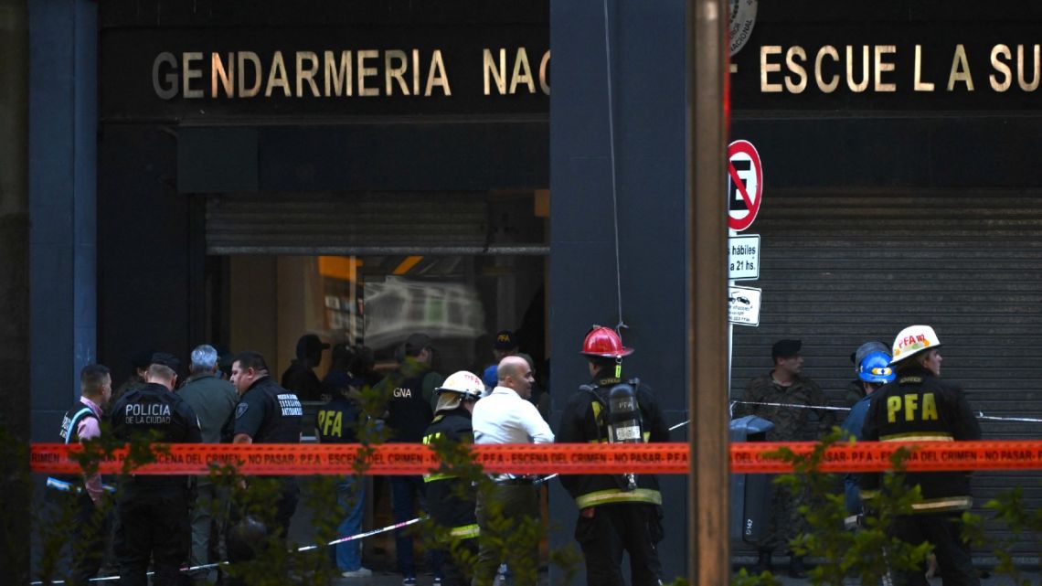 Three injured in letter bomb blast at school in Buenos Aires, say police