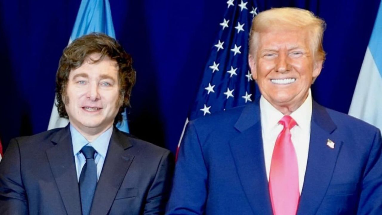 Javier Milei y Donald Trump | Foto:CEDOC