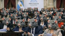 Aguiar se inspiró en Milei para repudiar la aprobación de la reforma laboral: "El Congreso se llenó de therians que se autoperciben ratas"