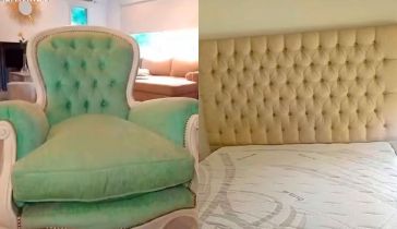 Los muebles que puso en venta María Fernanda Callejón