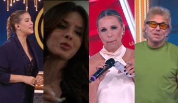 Wanda Nara, China Suárez, Denise Dumas y Beto Casella