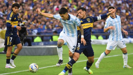 Racing vs Boca, por el Torneo Clausura 2026