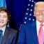 Javier Milei y Donald Trump