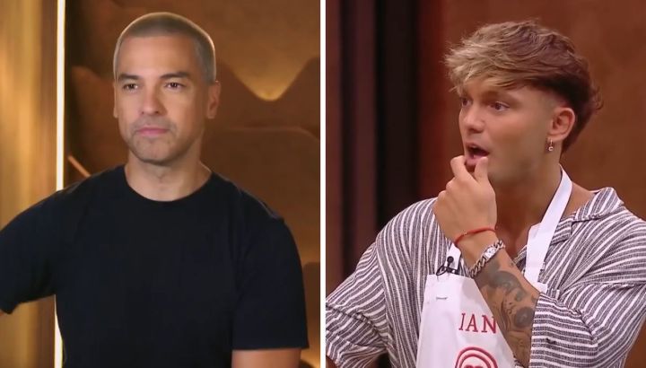 Se conoció cómo fue el cruce entre Ian Lucas y el Chino Leunis en MasterChef Celebrity: "No para de quejarse de mí"